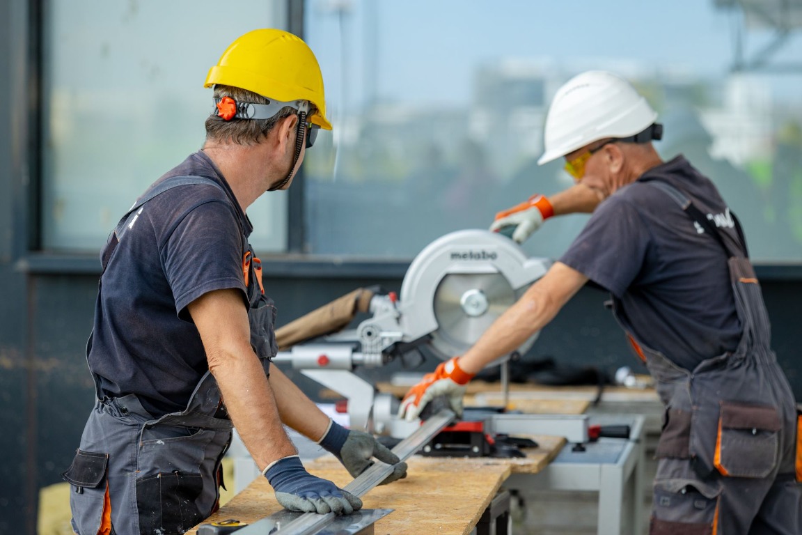 Professionals in de arbeidsgezondheidszorg aan het werk